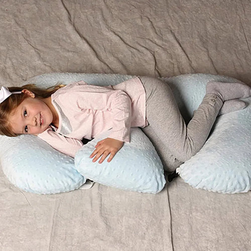 Coussin d’allaitement double bébé